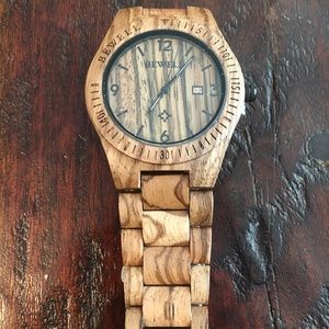BEWELL wooden watch